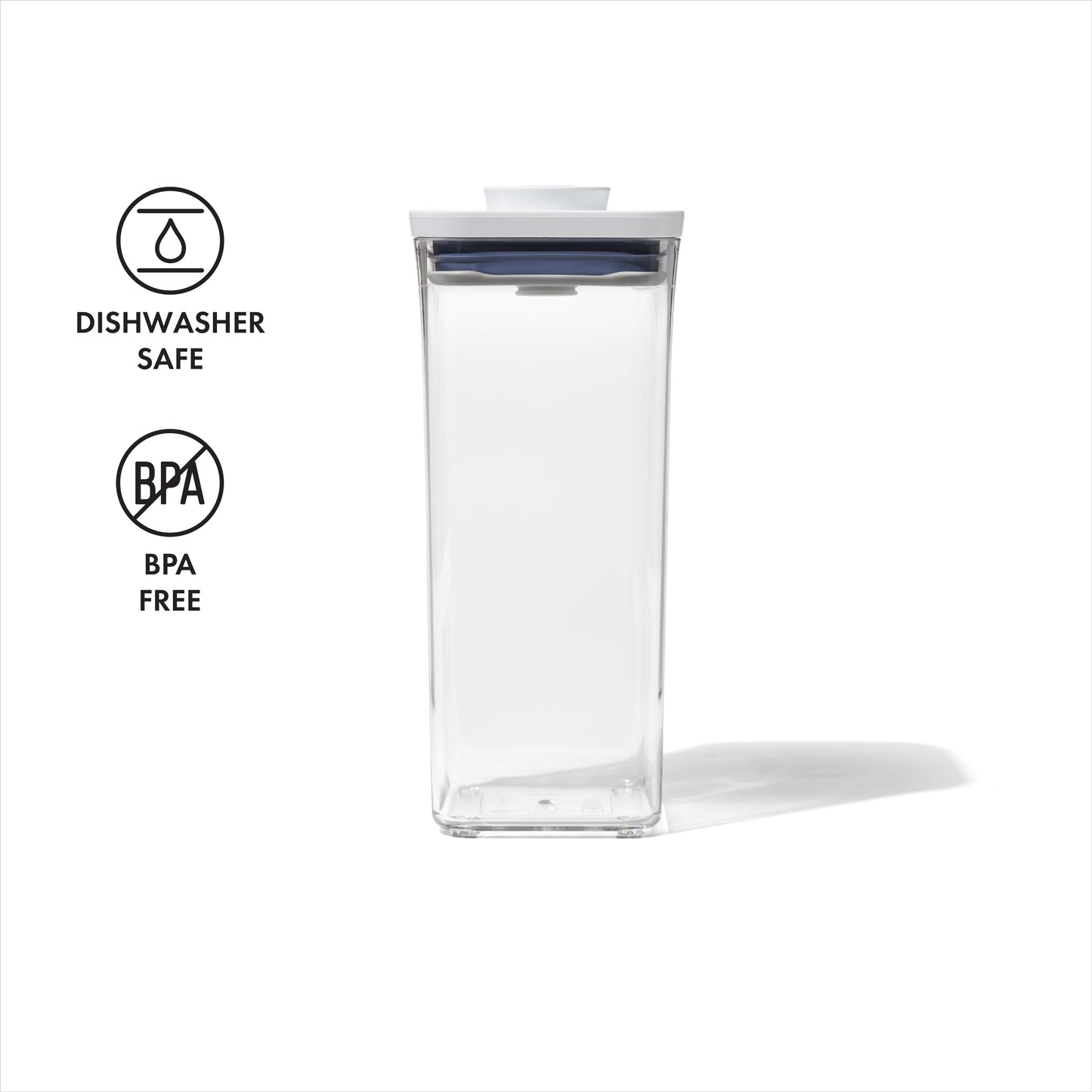 กล่องสูญญากาศใส่อาหาร  สี่เหลี่ยมจัตุรัส ขนาดเล็ก 1.6 ลิตร l OXO GG POP CONTAINER SMALL SQUARE - MEDIUM (1.6 L)