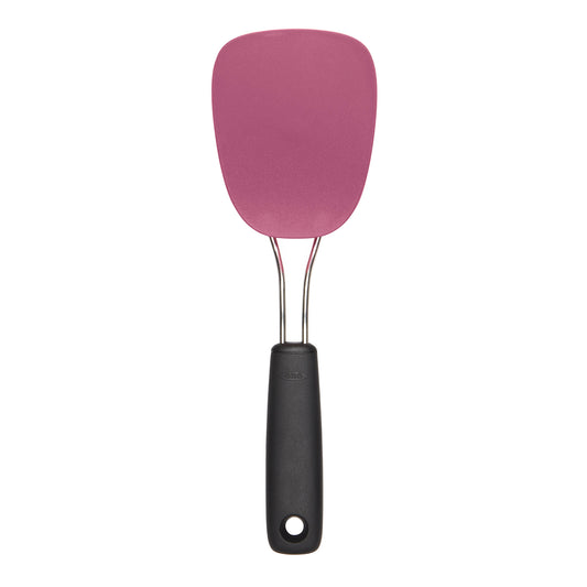 ตะหลิวไนลอน รุ่นเฟลกซิเบิล เทอร์เนอร์ สีชมพู l OXO GG Nylon Flexible Turner Raspberry