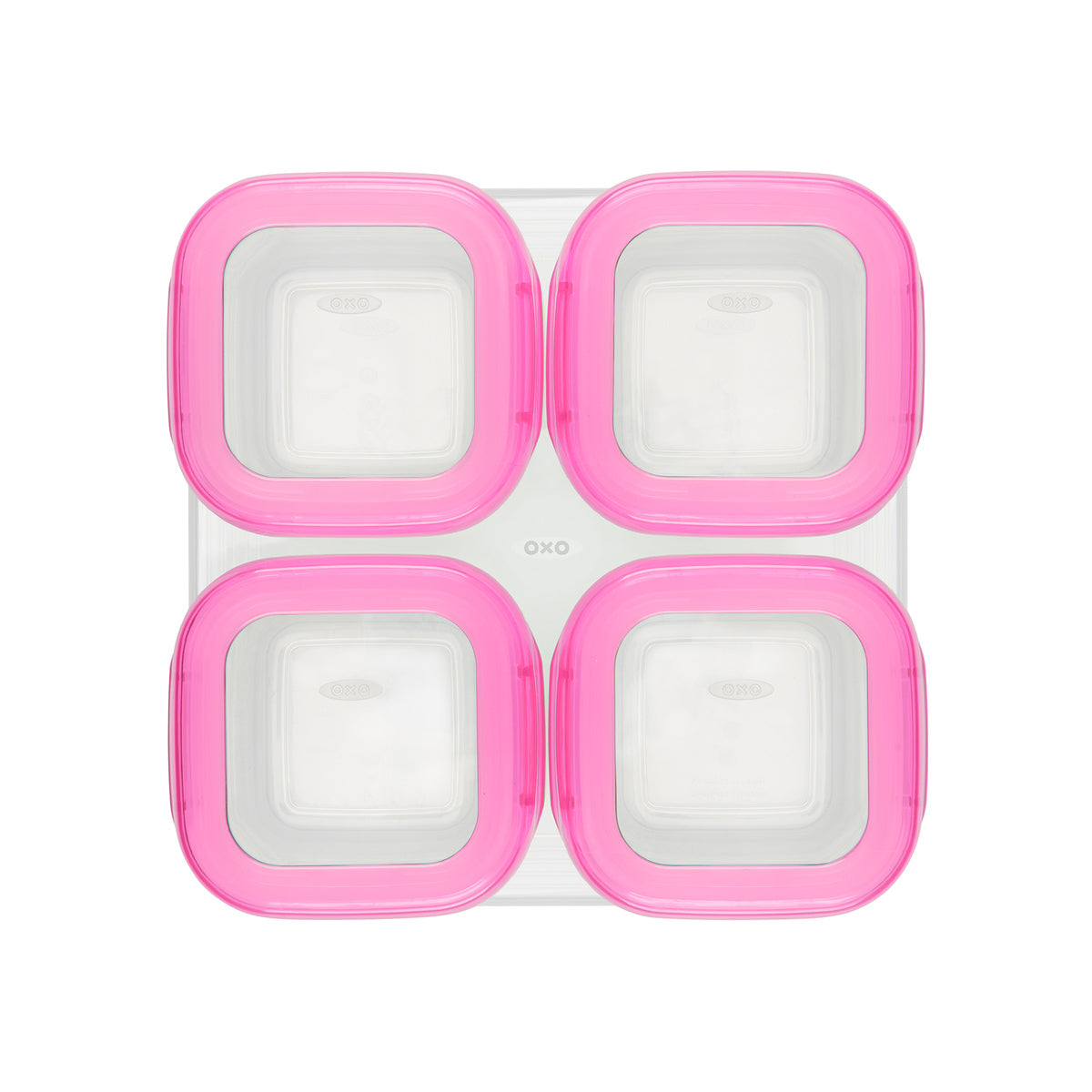 กล่องเก็บอาหารเด็ก ขนาด 4 ออนซ์ สีชมพู l OXO Tot Baby Blocks 4 oz. Pink